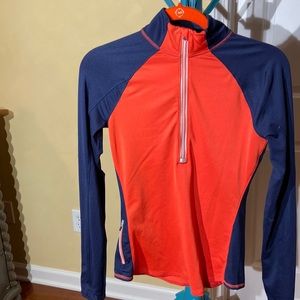 Athleta half zip top